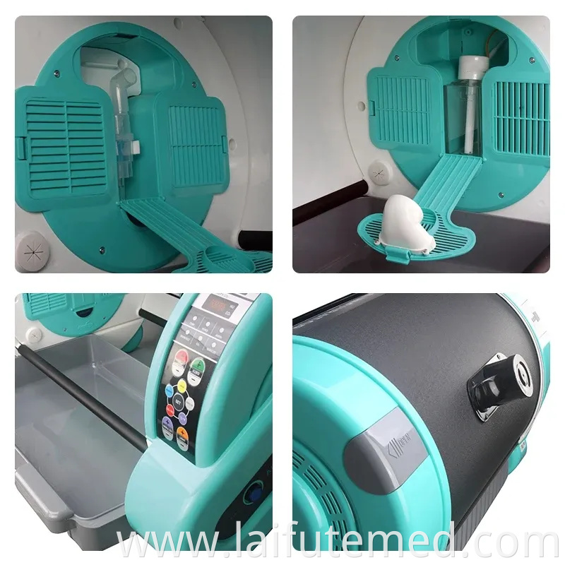 Medical Professional Pet ICU Incubator with Nebulizer Veterinary Fully Automatic ICU Incubator